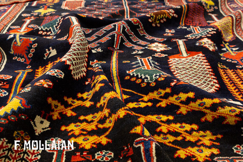 Tapis Persan North West n°:47797545